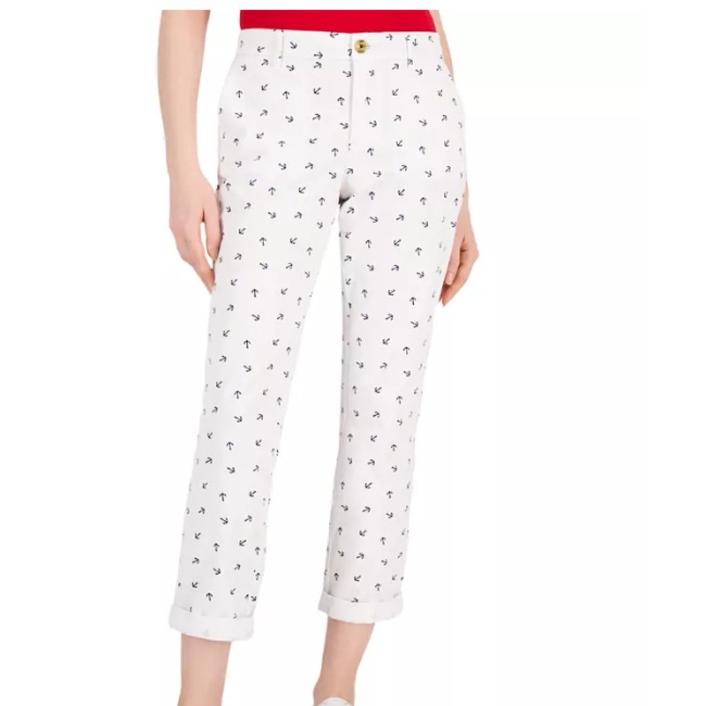 Tommy Hilfiger  Chino Straight-Leg Pants Size 4